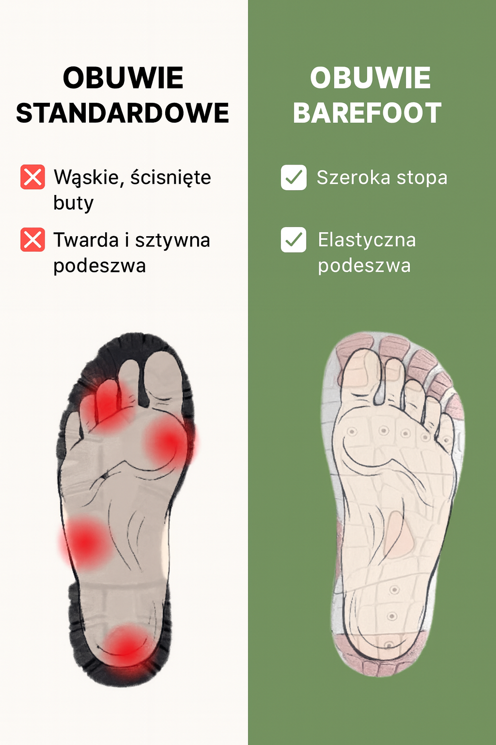 SILH - wysokie, wodoodporne buty do chodzenia na boso